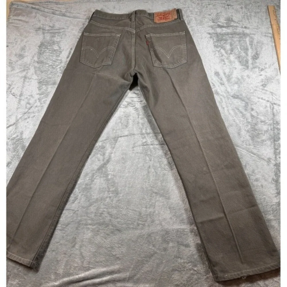 Men's Levi's 501 Button-Fly Forest Green Jeans 33x34 (32x31)